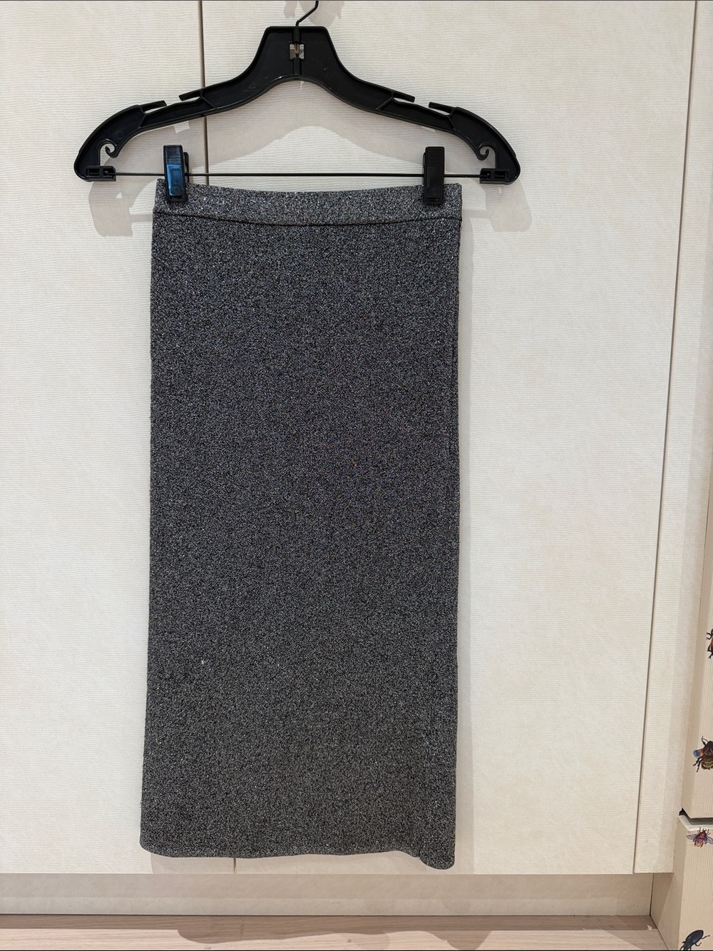 Sandro Charcoal Pencil Skirt